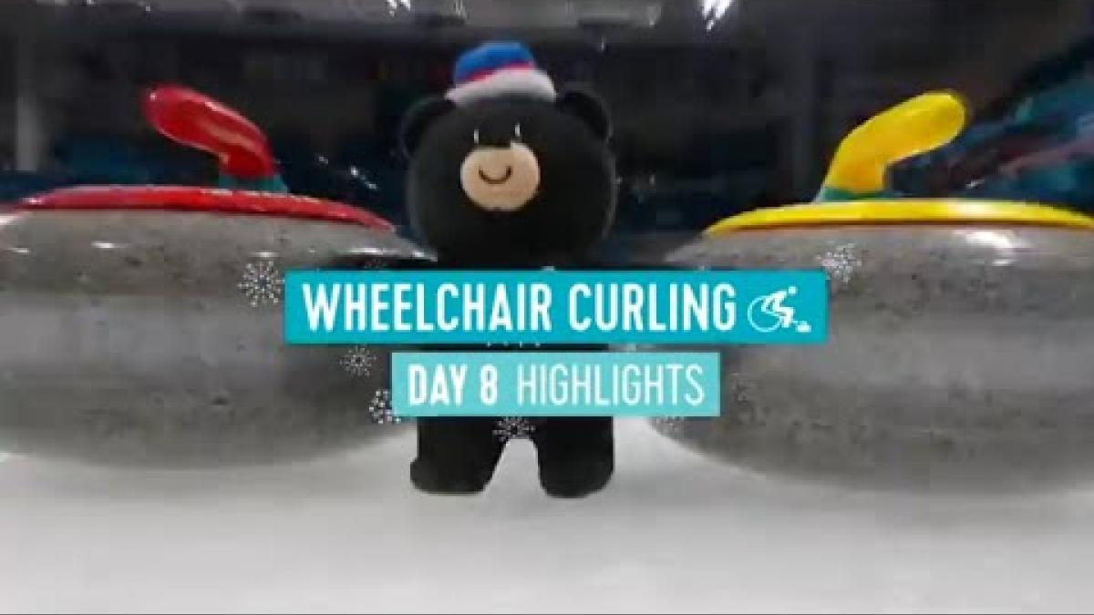 Day Eight Wheelchair Curling Highlights | PyeongChang 2018