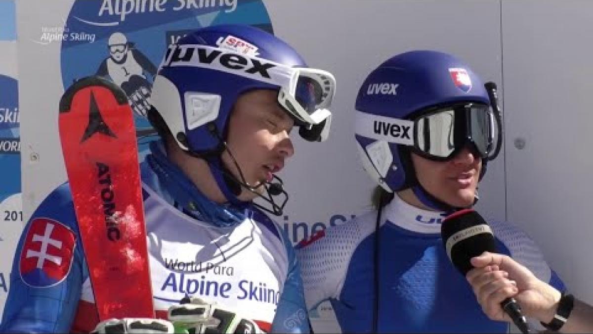 Miroslav Haraus | Slalom Vision Impaired Day 5 | World Para Alpine World Cup | La Molina 2019