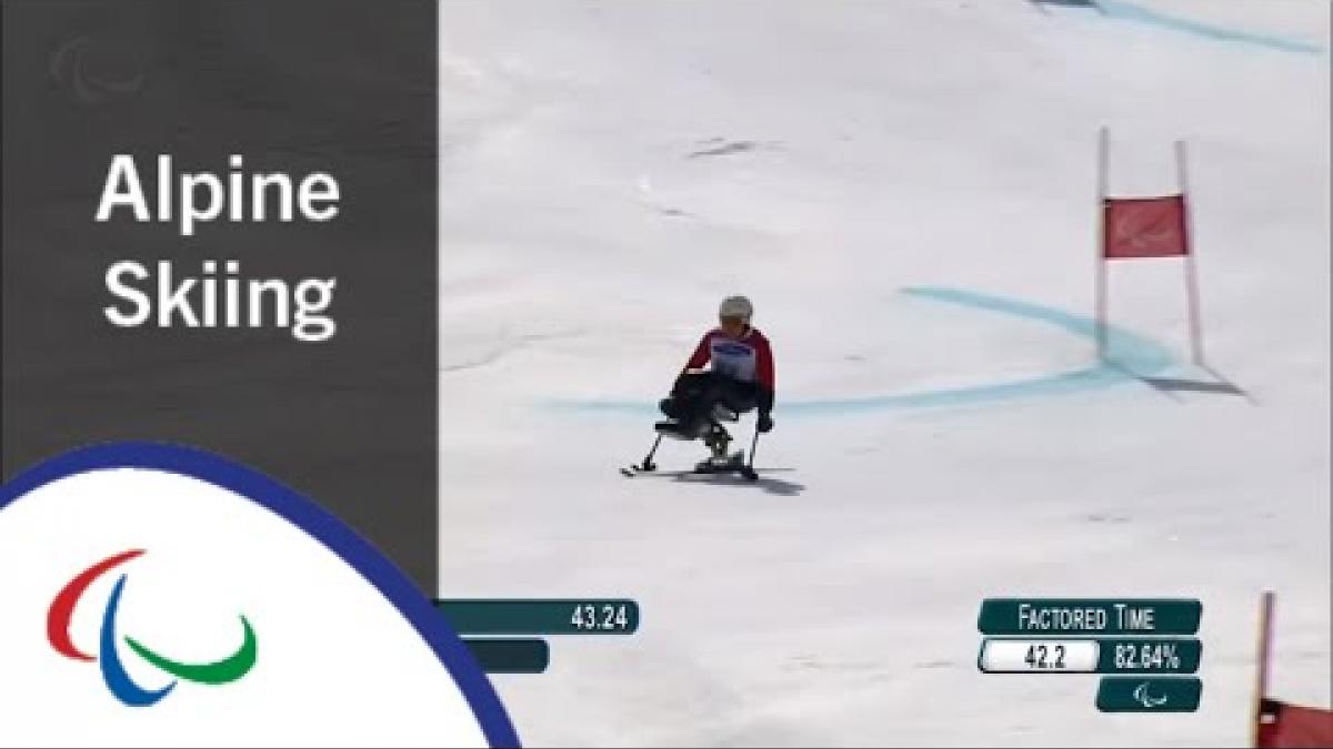 Jesper PEDERSEN| Men's Giant Slalom Runs 1&2 |Alpine Skiing|PyeongChang2018 Paralympic Winter Games