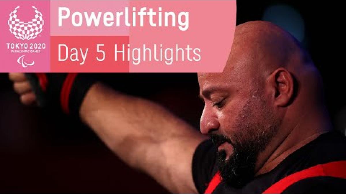 Para powerlifting highlights 29 Aug