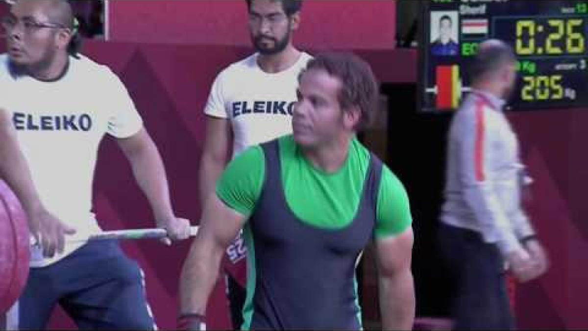 Sherif Osman | Gold | Men's Up to 59kg | Mexico City 2017 World Para Powerlifting Championships