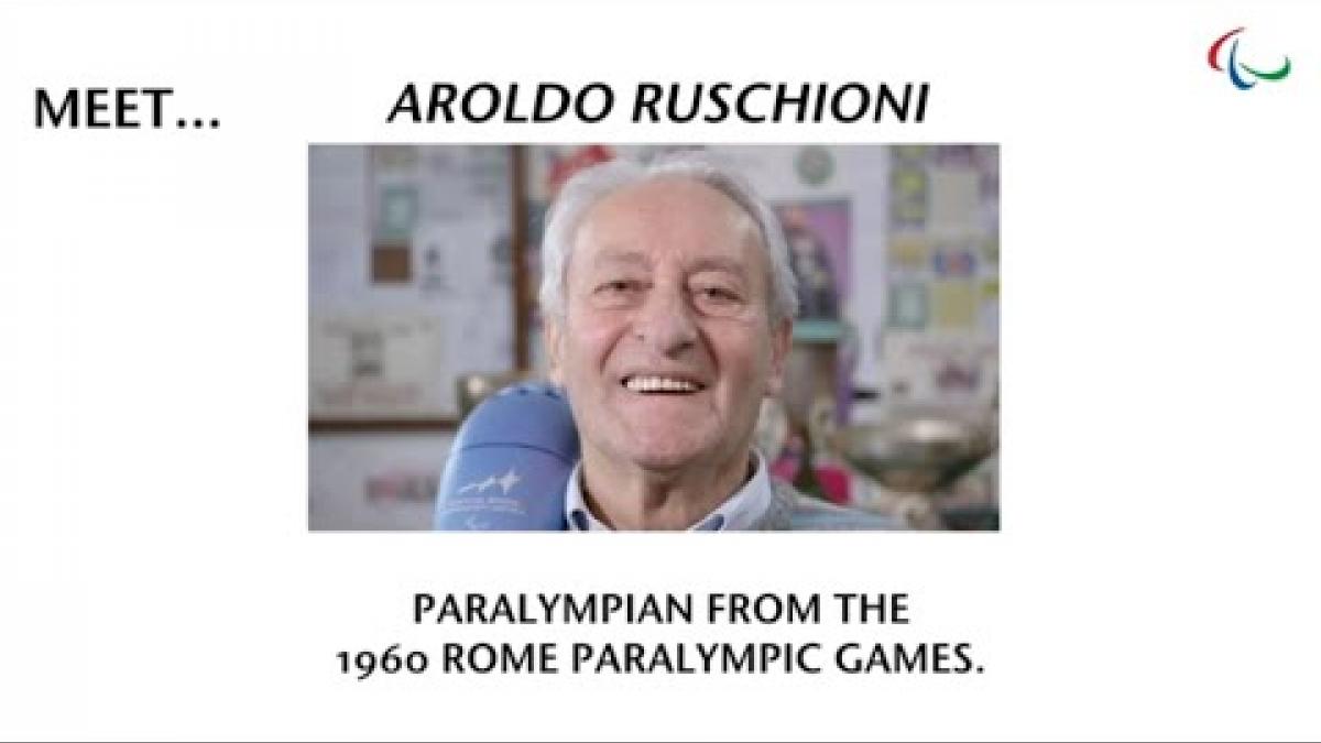 Aroldo Ruschioni | Paralympian from Rome 1960