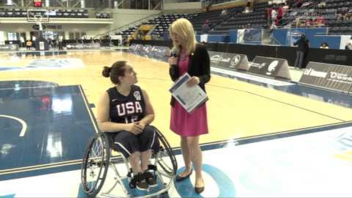 INTERVIEW: Rebecca Murray (USA) | 2014 IWBF Women's World Wheelchair Basketball Championships