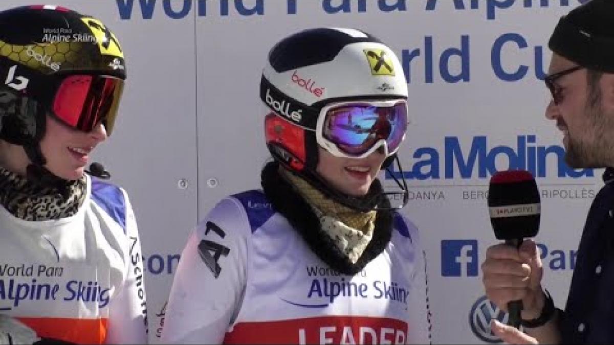 Veronika Aigner | Slalom Vision Impaired Day 5 | World Para Alpine World Cup | La Molina 2019.