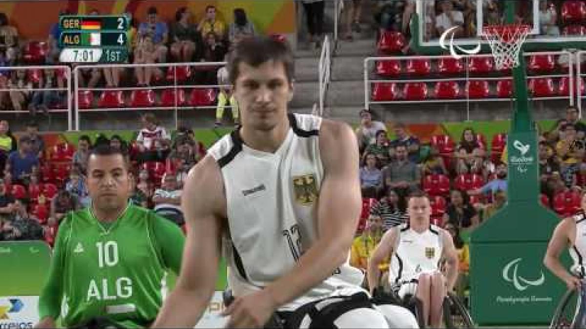 Wheelchair Basketball | Germany vs Algeria | Men’s preliminaries | Rio 2016 Paralympic Games