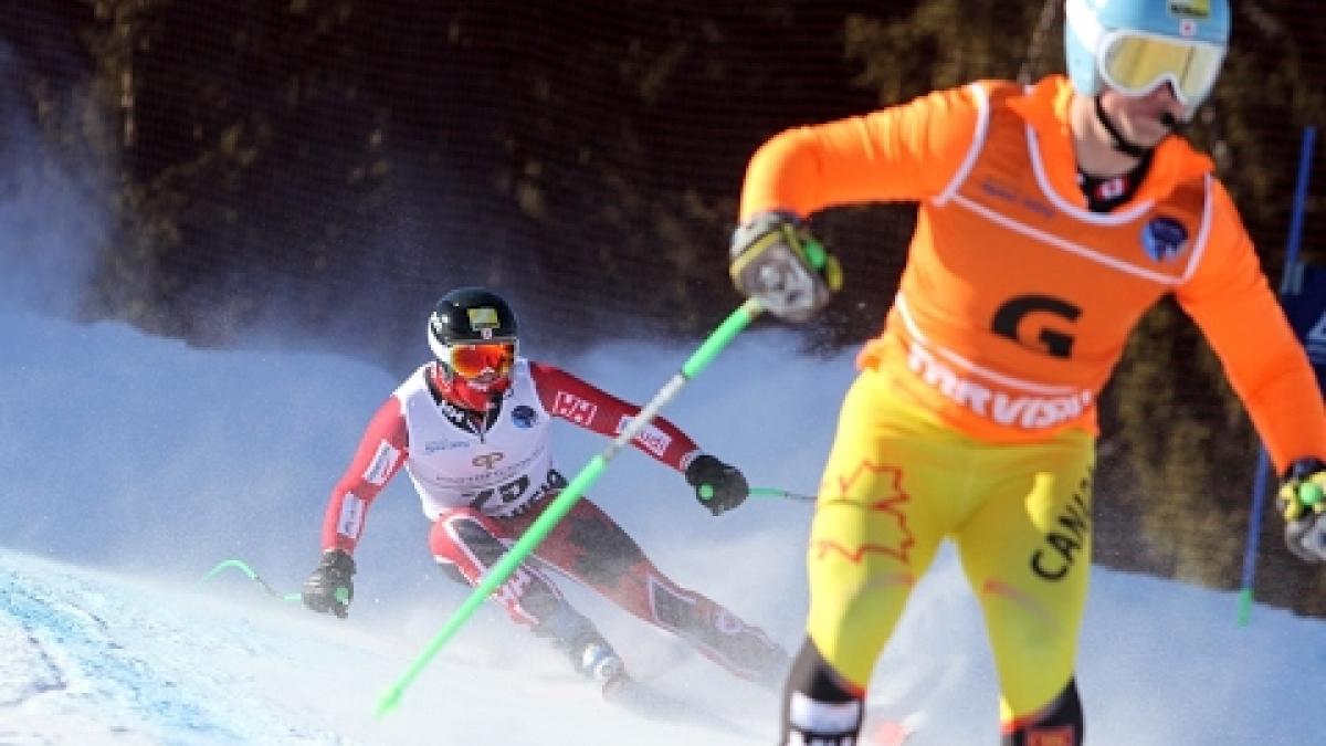 Men's VI | Giant slalom 2nd run | 2017 World Para Alpine Skiing Championships, Tarvisio