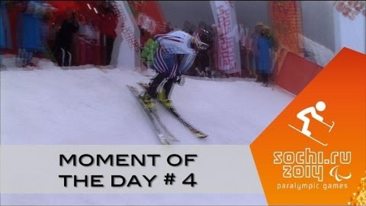 Day 4 | alpine moment of the day | Sochi 2014 Paralympic Winter Games