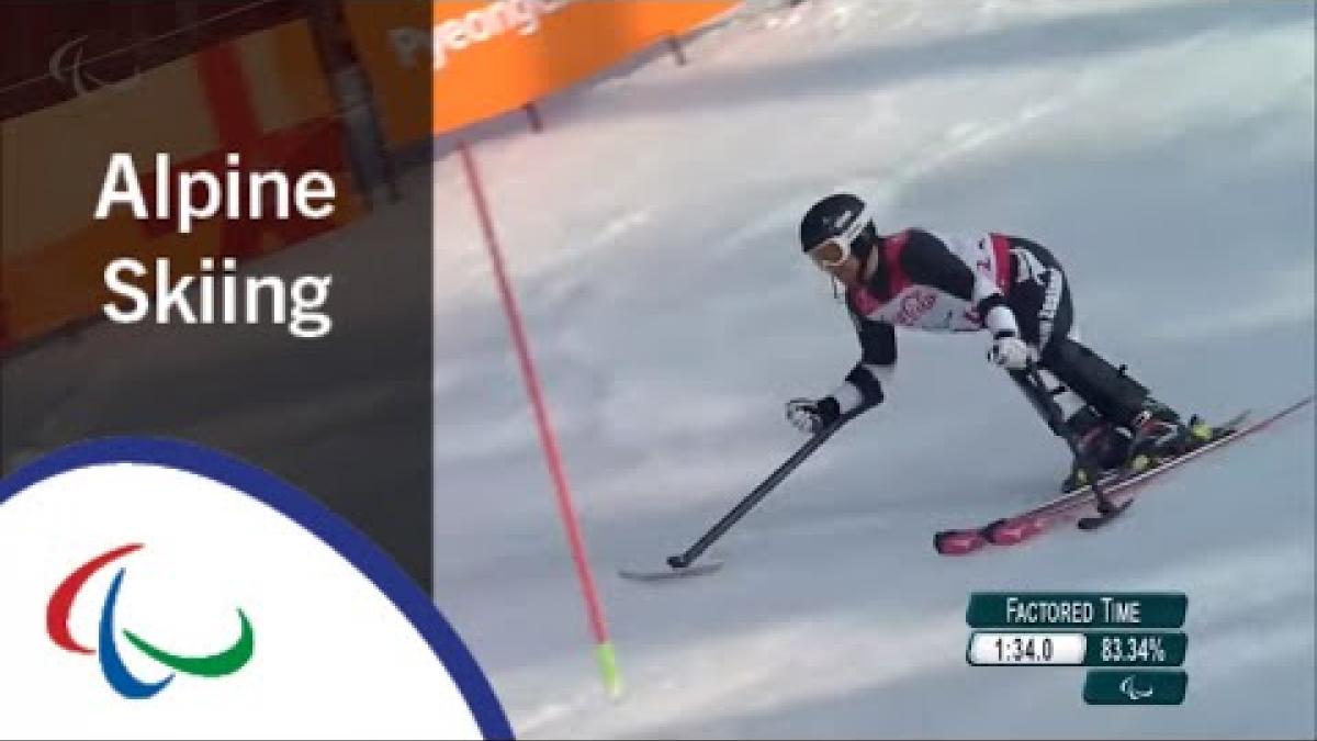 Adam HALL Super Combined | Slalom | Alpine Skiing | PyeongChang2018