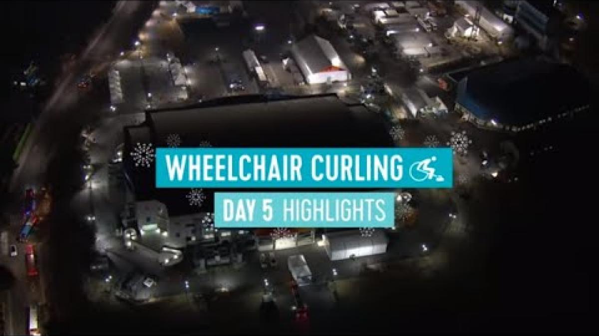 Day Five Wheelchair Curling Highlights | PyeongChang 2018