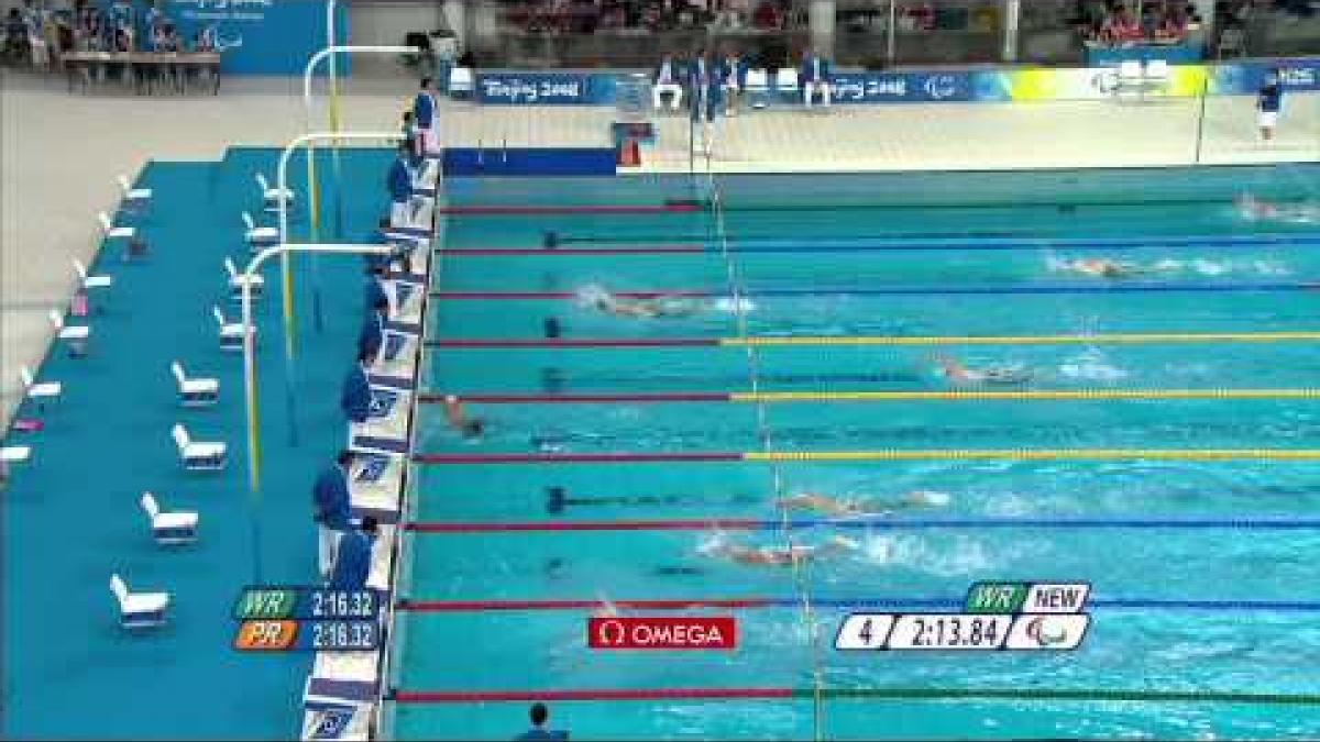 Swimming Men's 200m Individual Medley SM13 - Beijing 2008 Paralympic Games