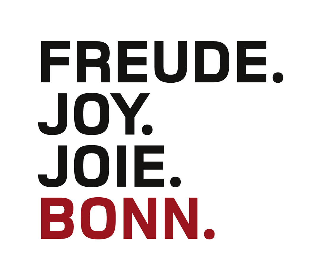 Freude Joy Joie Bonn logo