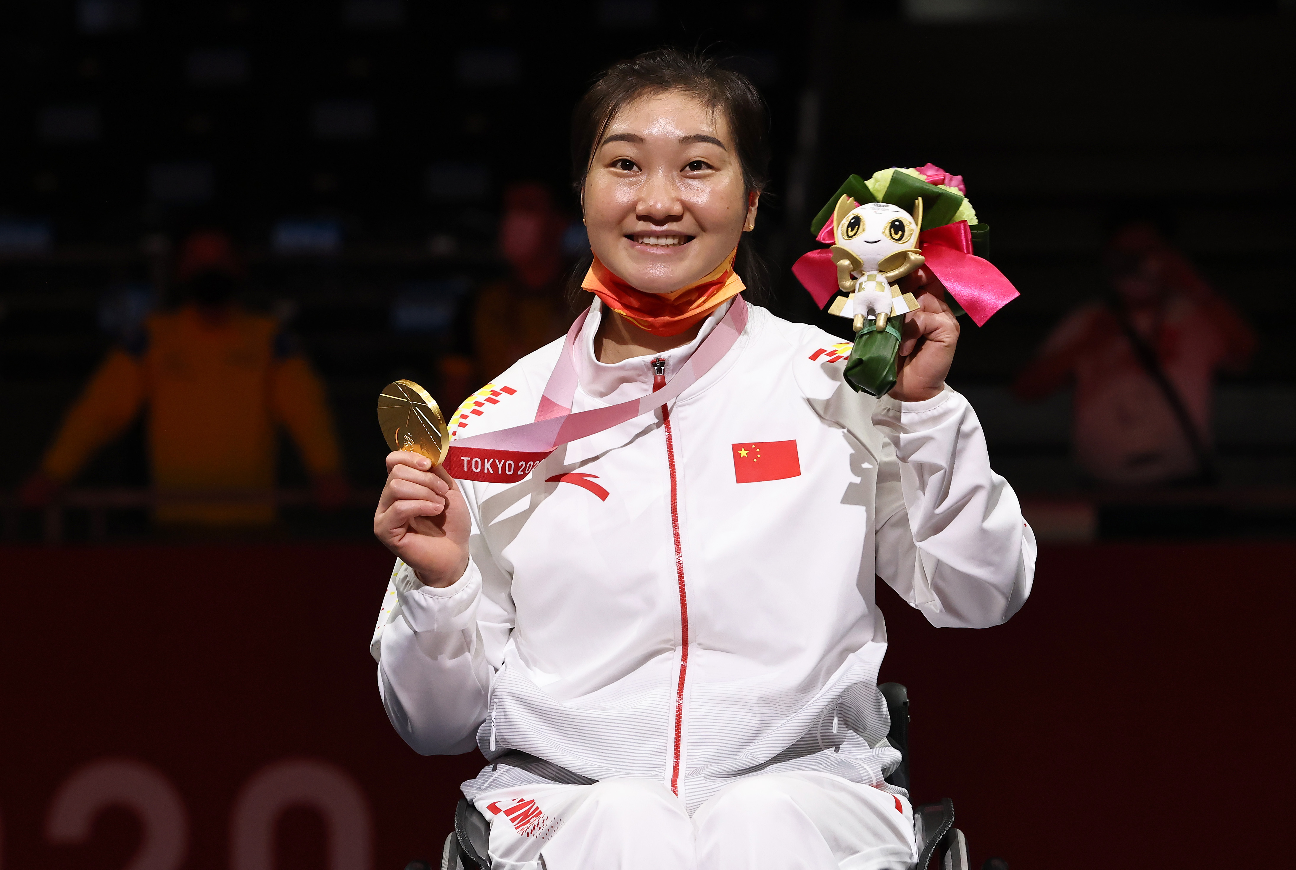 Tan Shumei wins second gold in wheelchair fencing at Tokyo 2020