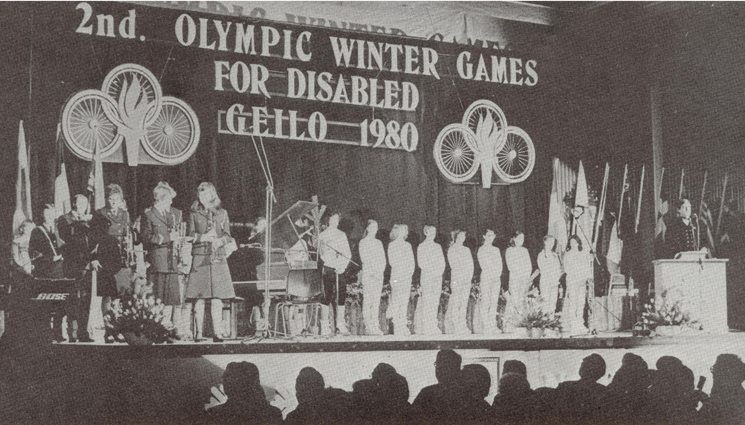 File photo of the Opening Ceremony of the 1980 Paralympic Winter Games held at Gello. 