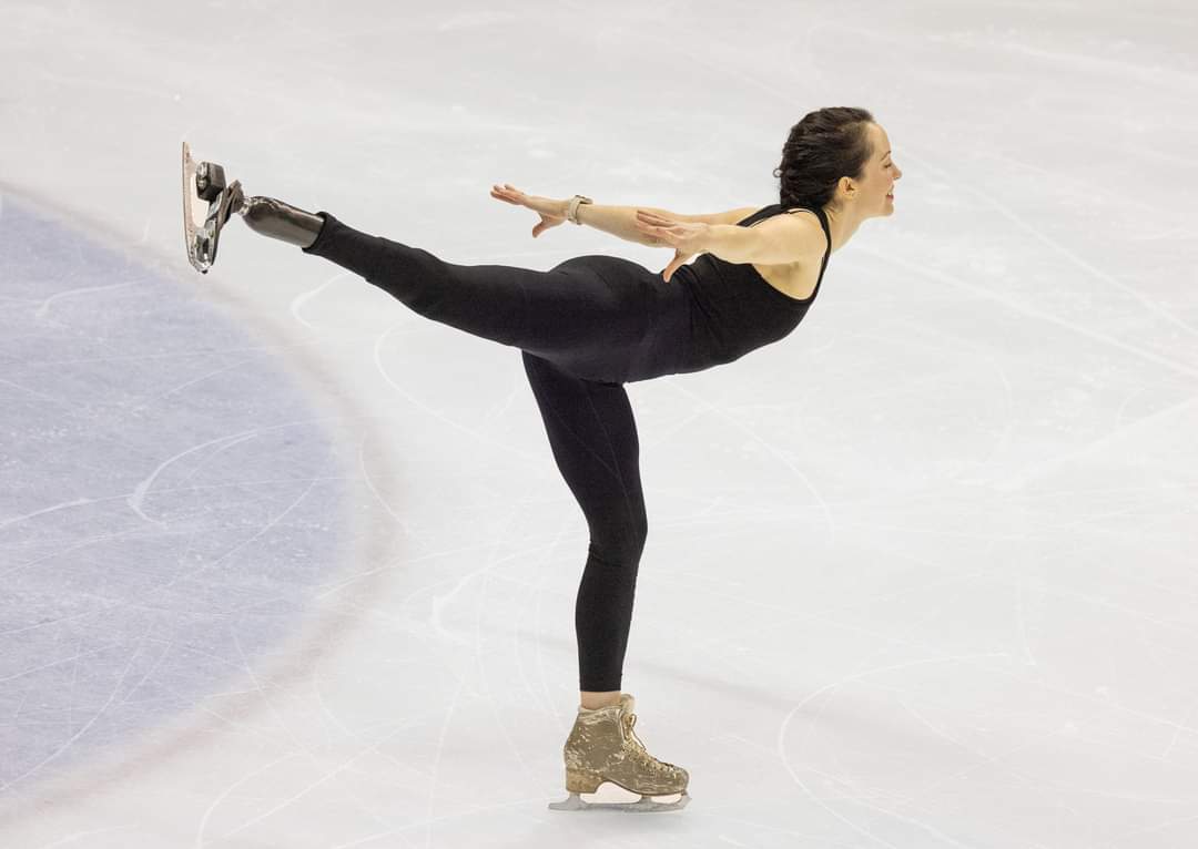 Resumen deporte de invierno patinaje artístico niña de