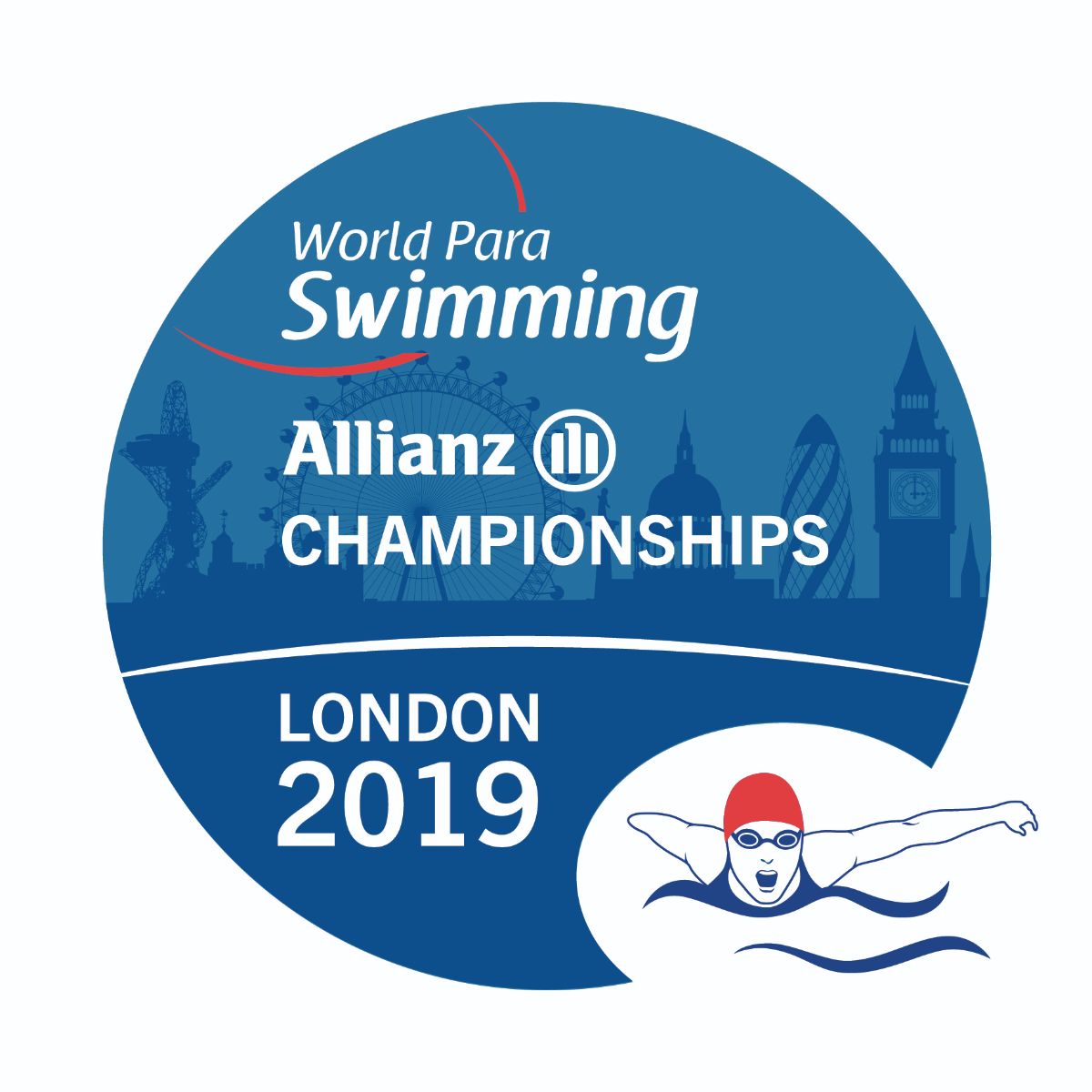 the official logo of the London 2019 World Para Swimming Championships