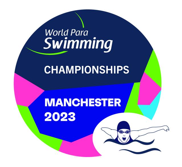 The logo of the Manchester 2023 Para Swimming World Championships