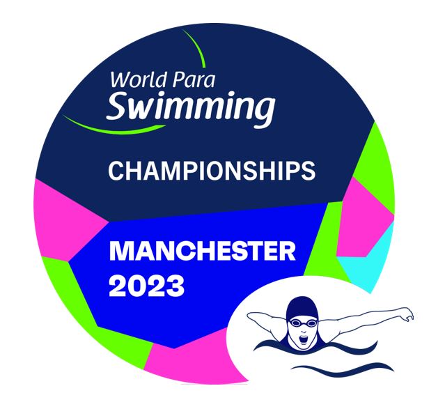 The logo of the Manchester 2023 Para Swimming World Championships