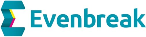 The logo of online job portal Evenbreak