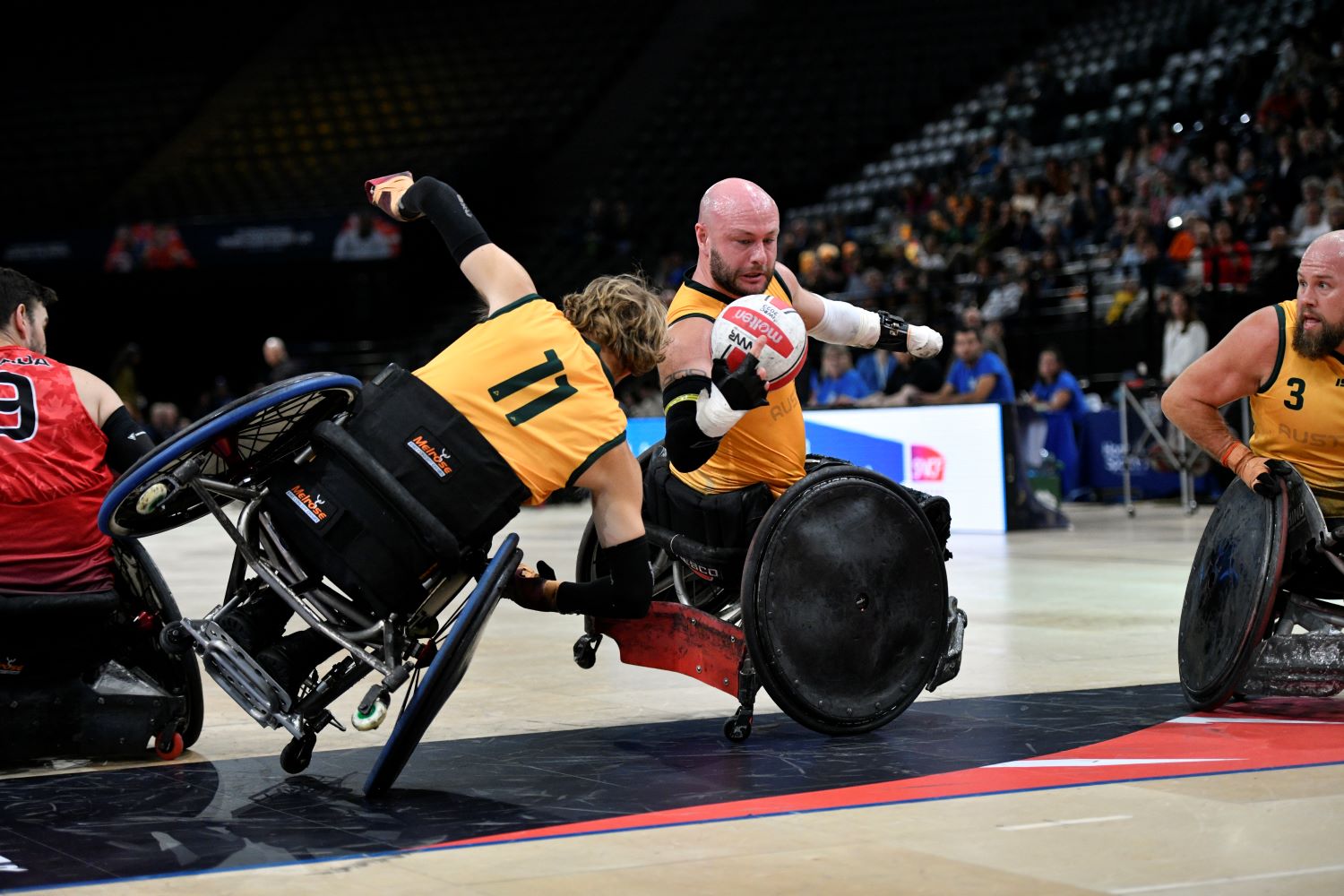 Australia defeat USA to win 2022 Wheelchair Rugby World Championship