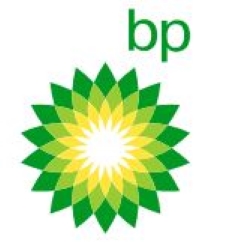 The logo of company BP