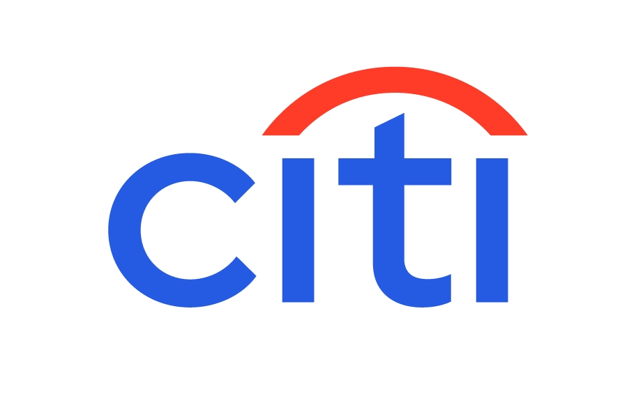 The logo of Citi