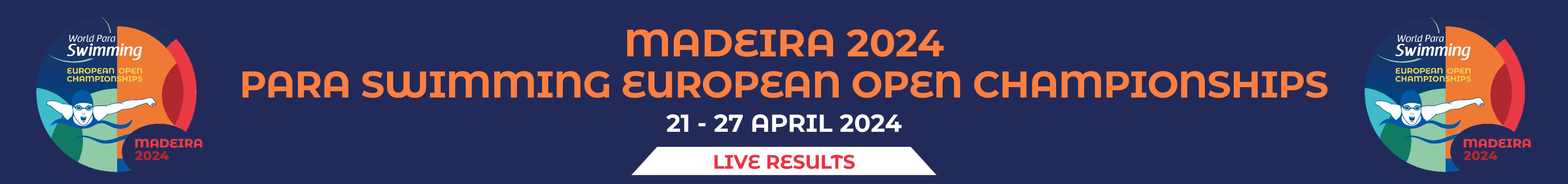 A banner of the Madeira 2024 live results