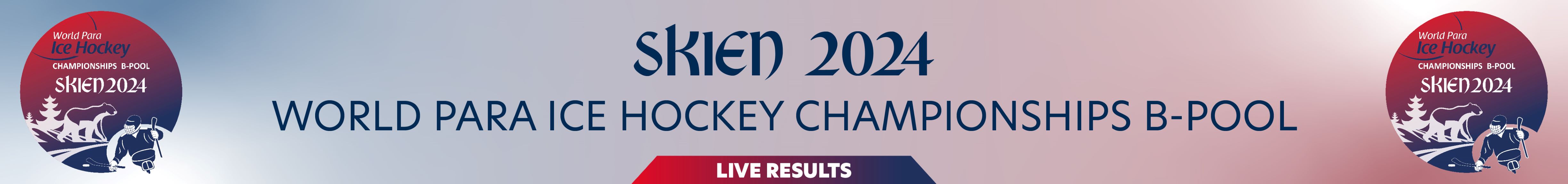A banner of the Skien 2024 B-Pool WPIH Worlds