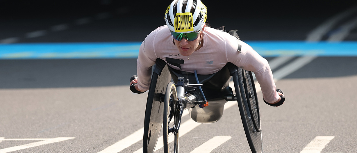 Catherine Debrunner and Marcel Hug fly to 2025 London Marathon victory
