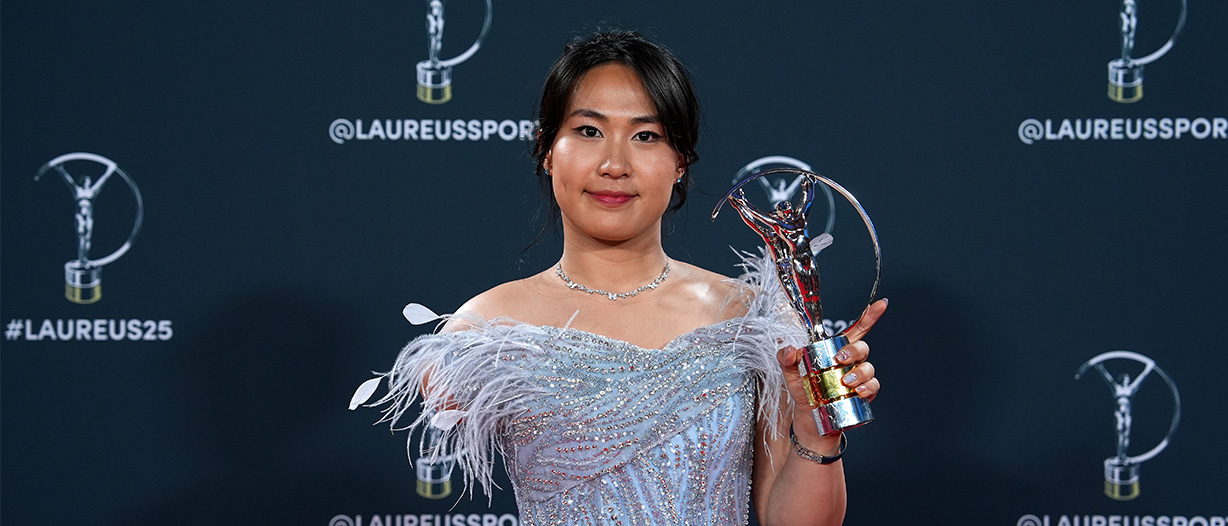 Para swimming star Yuyan Jiang wins 2025 Laureus Award