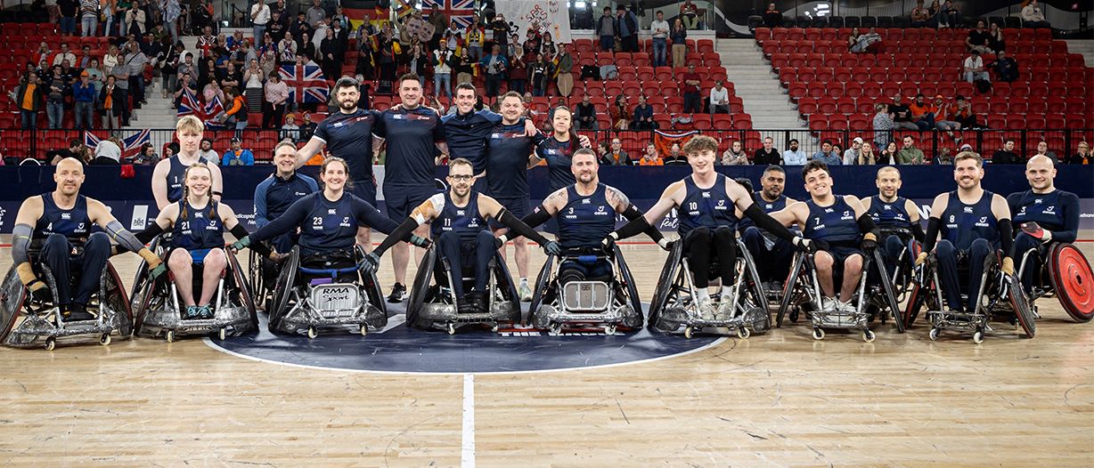 "Sky is the limit” for Great Britain’s wheelchair rugby team