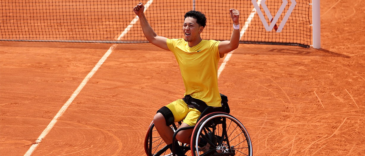 Paralympic wheelchair tennis stars return to Roland Garros