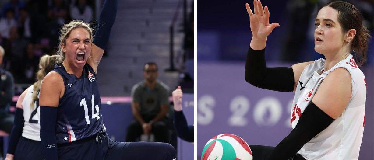 Allison Lang & Kaleo Maclay finding community in sitting volleyball