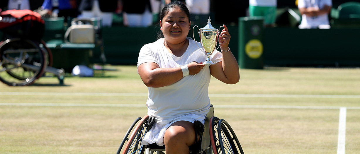 Wang becomes China's first Grand Slam singles champion