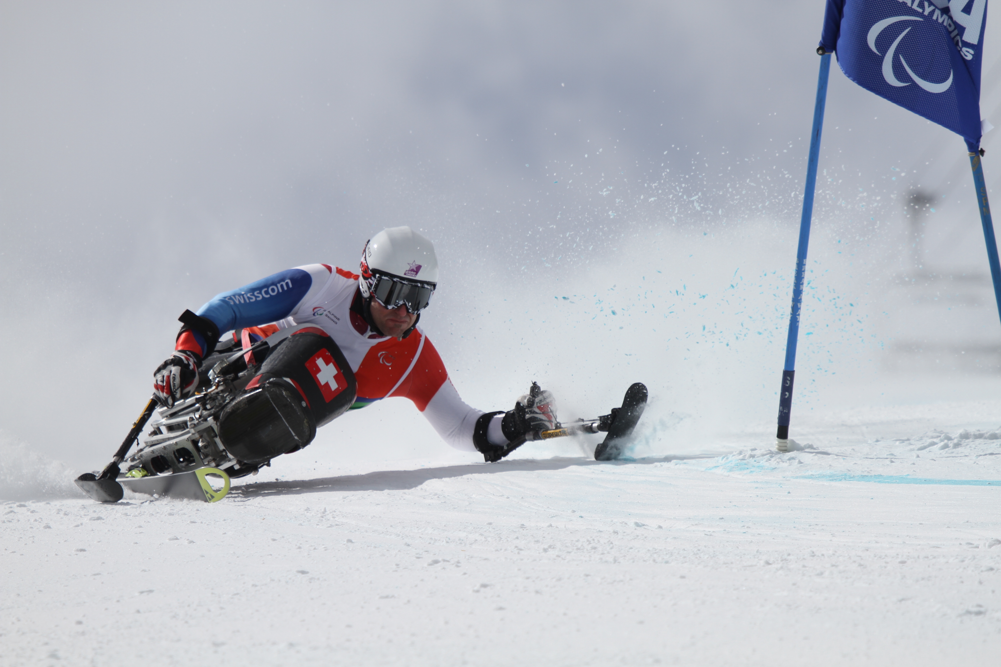 Kunz maintains lead in men’s giant slalom sitting