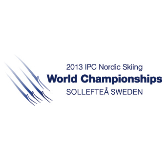 Solleftea 2013 IPC Cross Country Biathlon Nordic Skiing World Championships logo
