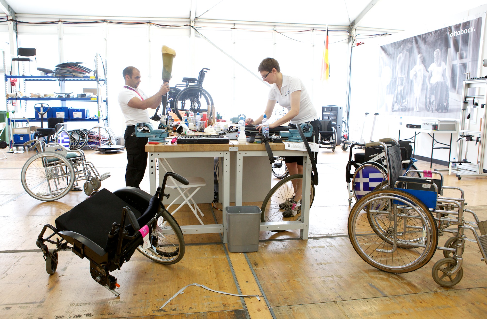Ottobock reveals technical service team for Sochi 2014