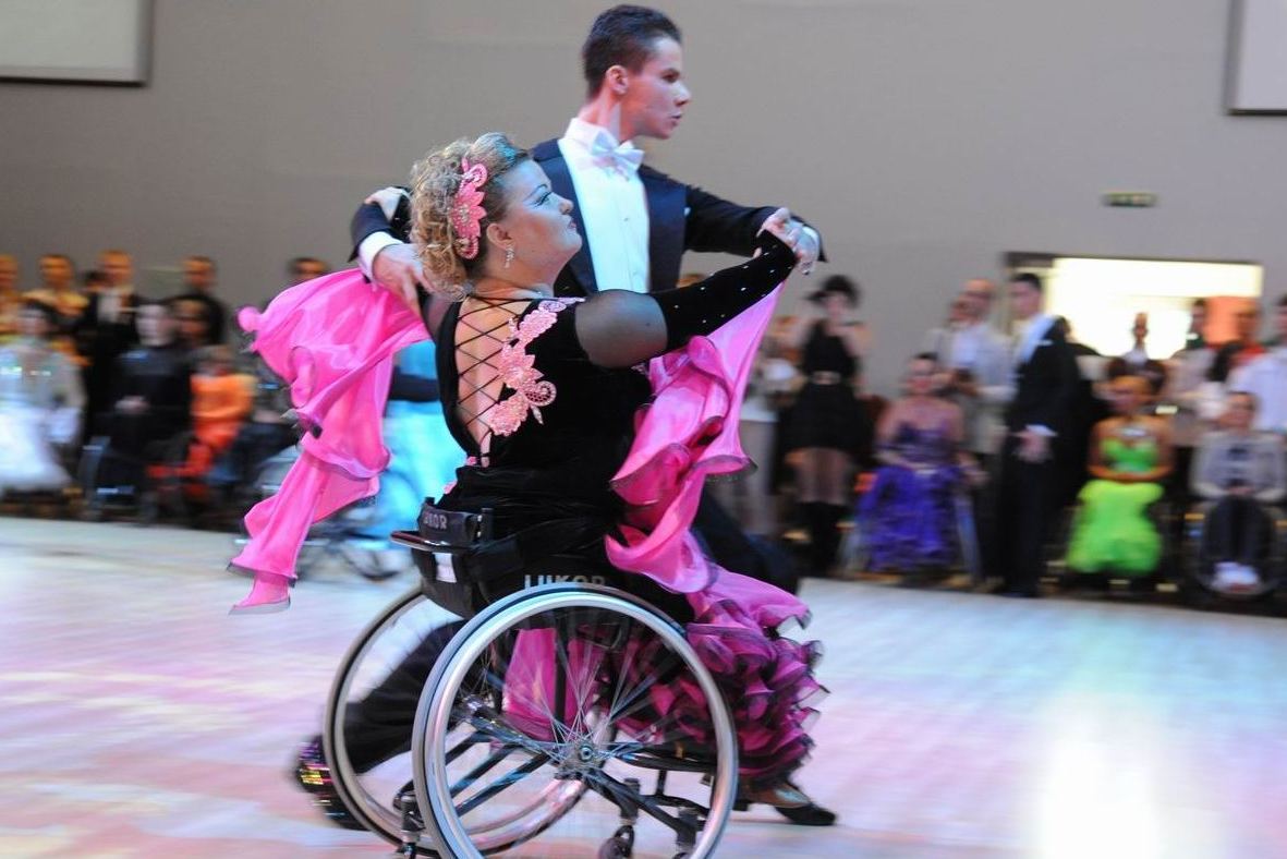 Advertising sanctioned in wheelchair dance sport