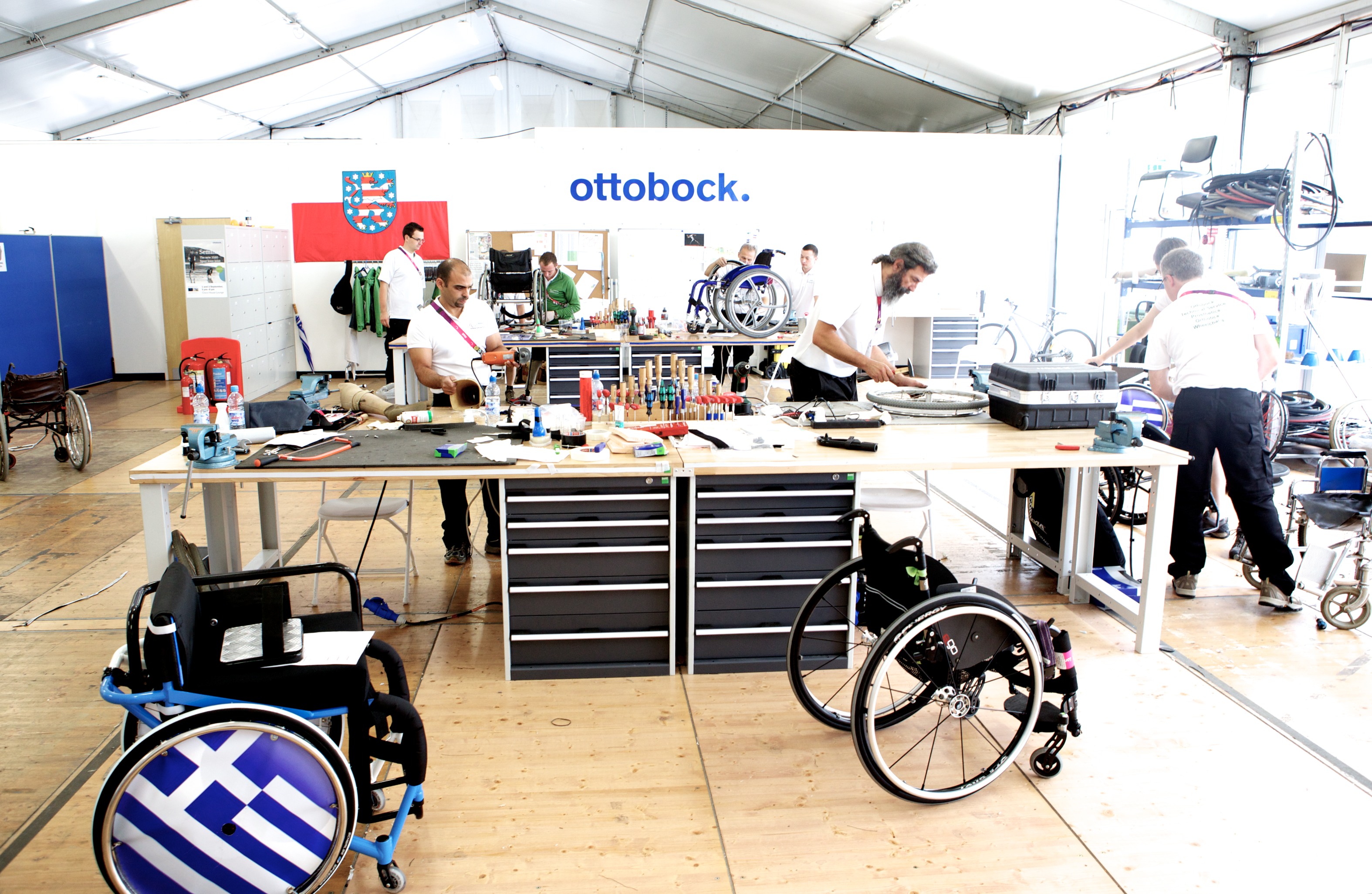 Ottobock’s 28person team lands in Sochi