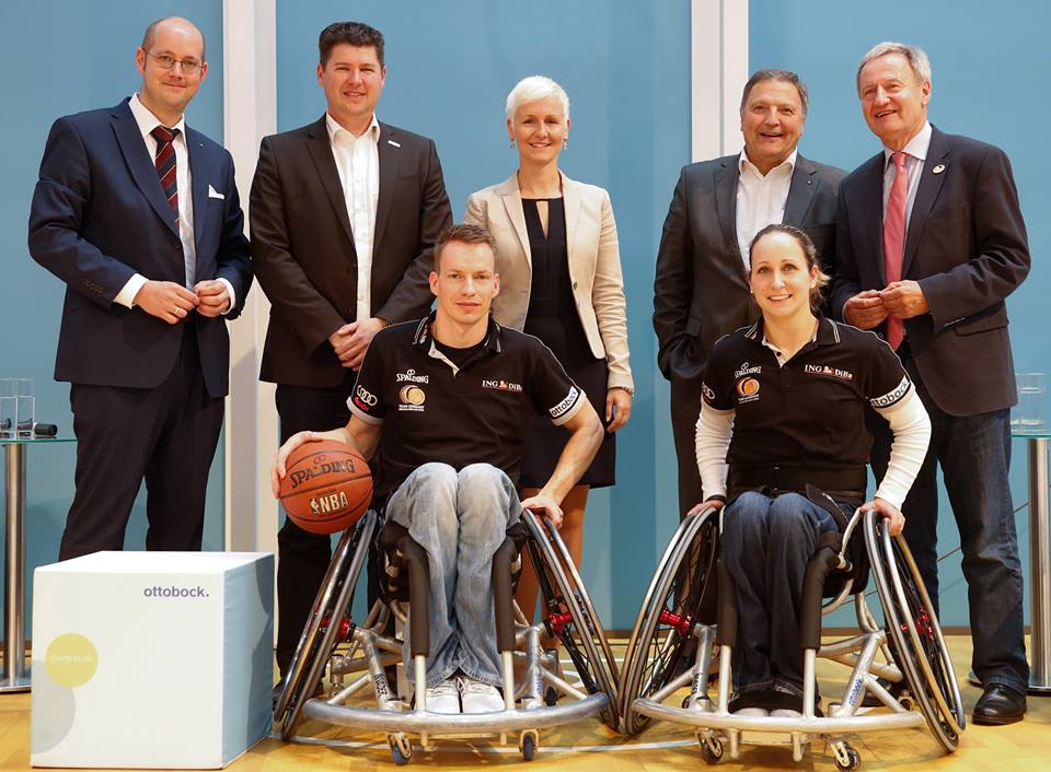 Ottobock partner with German wheelchair basketball national teams