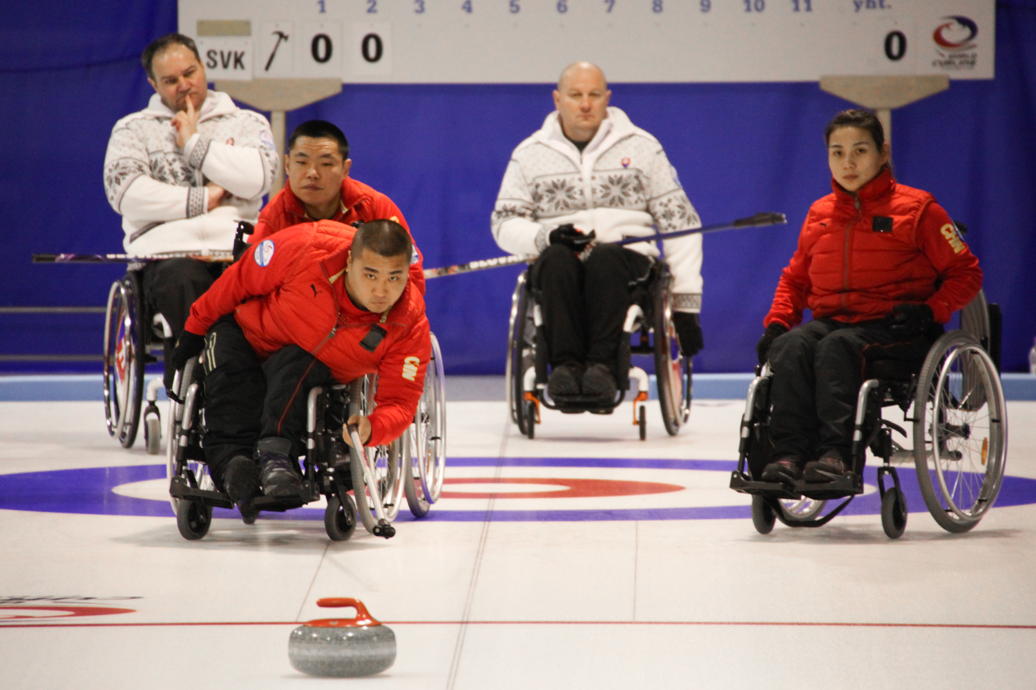 Roundrobin concludes at World Wheelchair Curling Championships