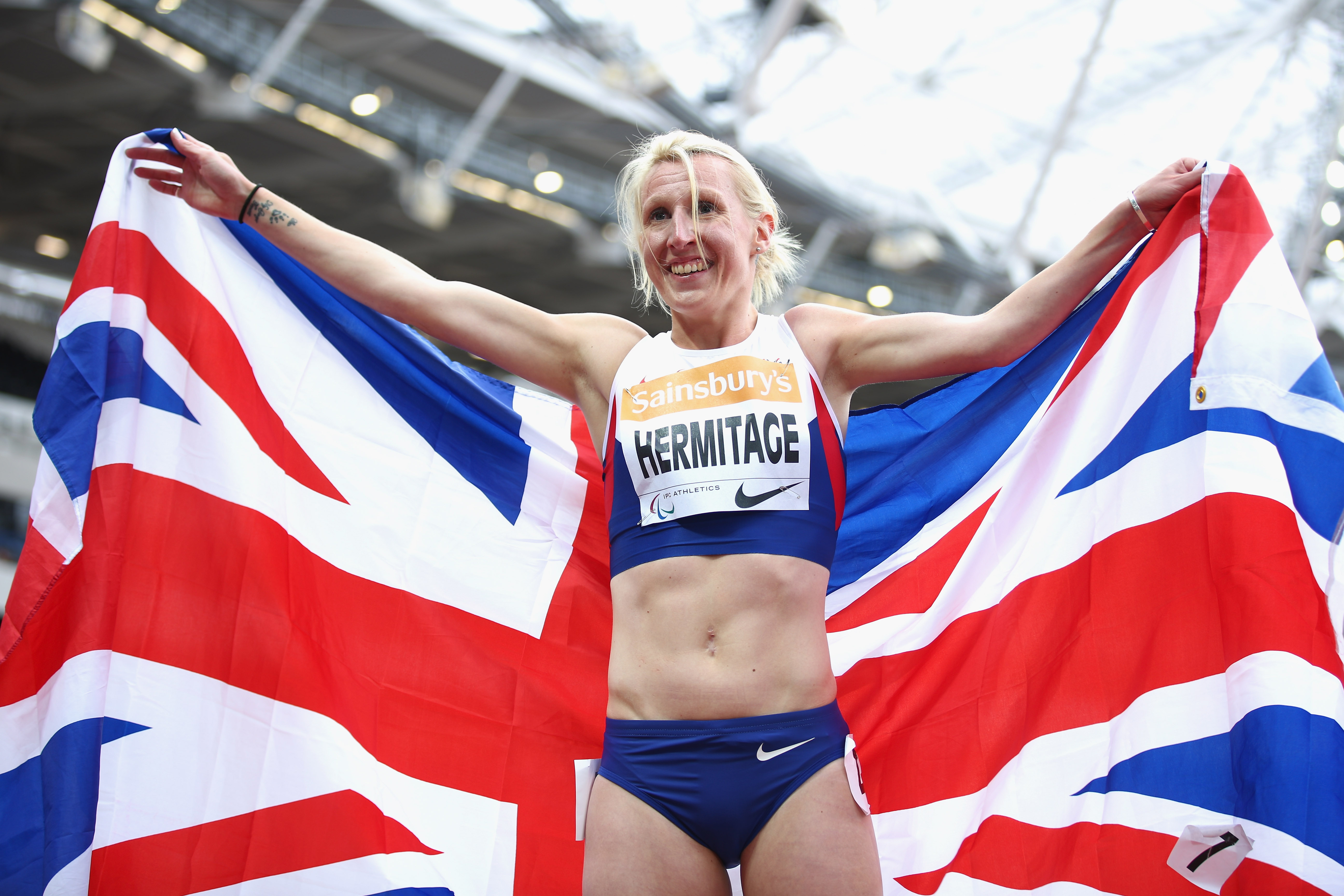Great Britain's Hermitage strikes gold with another world record