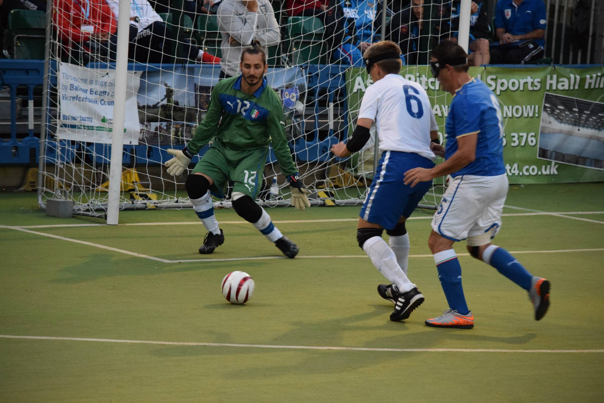 Great Britain advances in Blind Football European Championships