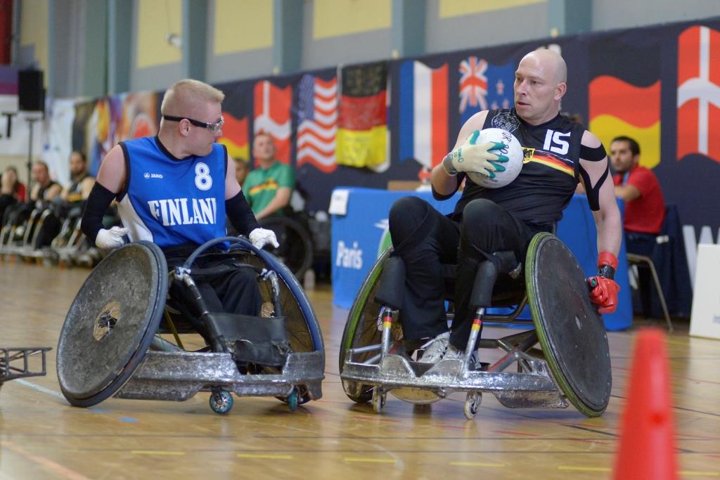 Wheelchair rugby qualifiers USA, France undefeated