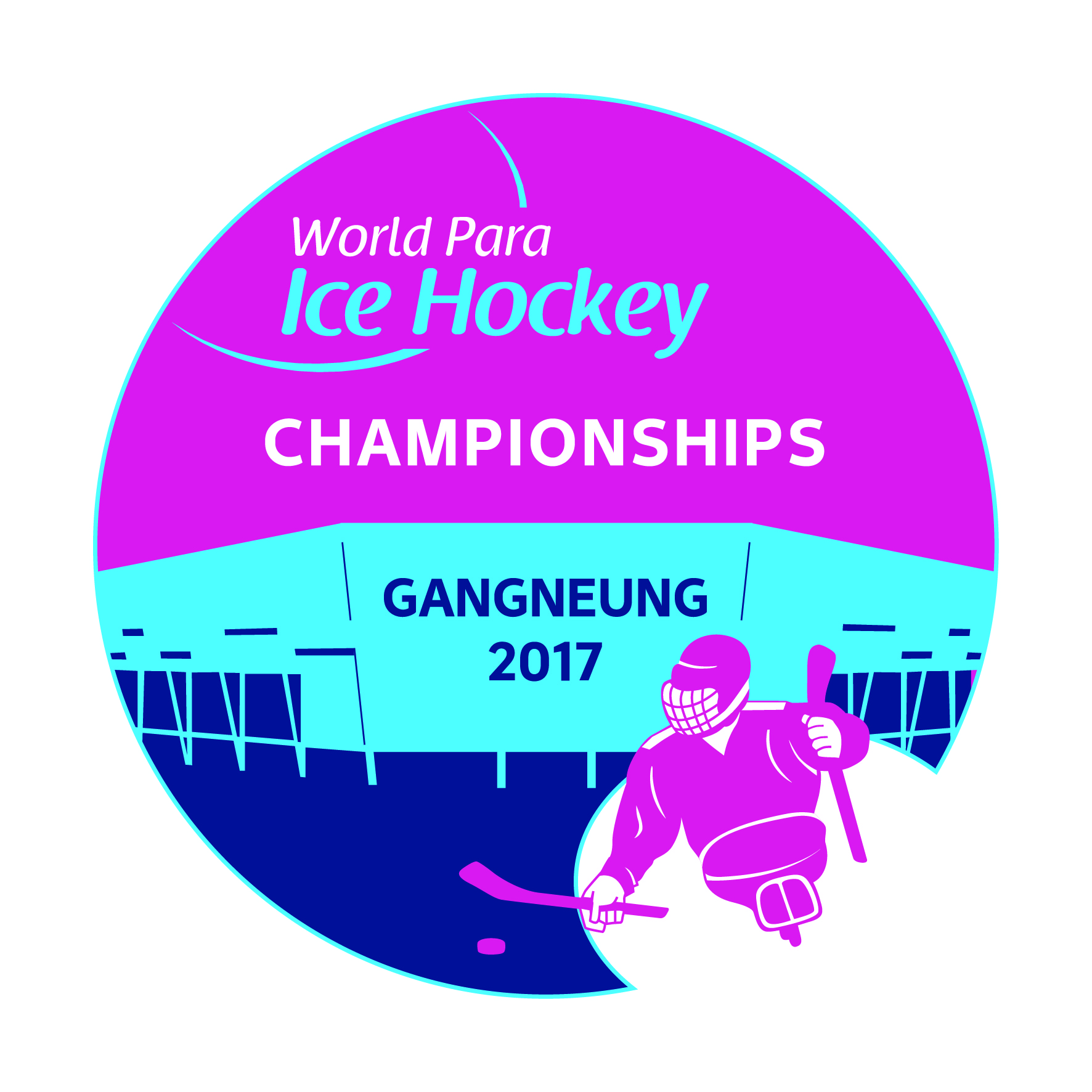 Gangneung 2017 World Para Ice Hockey Championships - logo