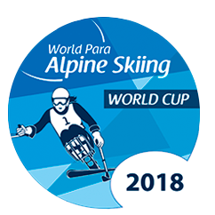 2018 World Para Alpine Skiing World Cup logo