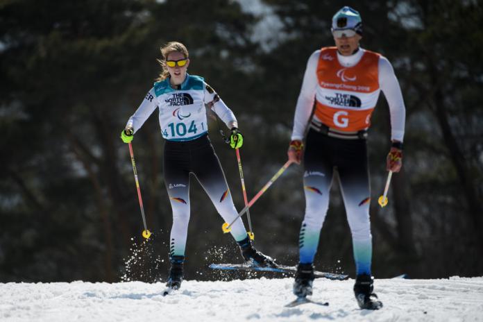 Clara Klug im Wettbewerb in PyeongChang 2018