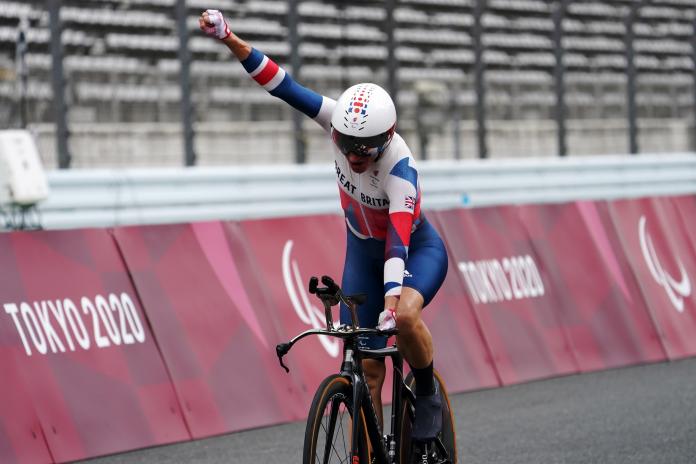 Sarah Storey wins