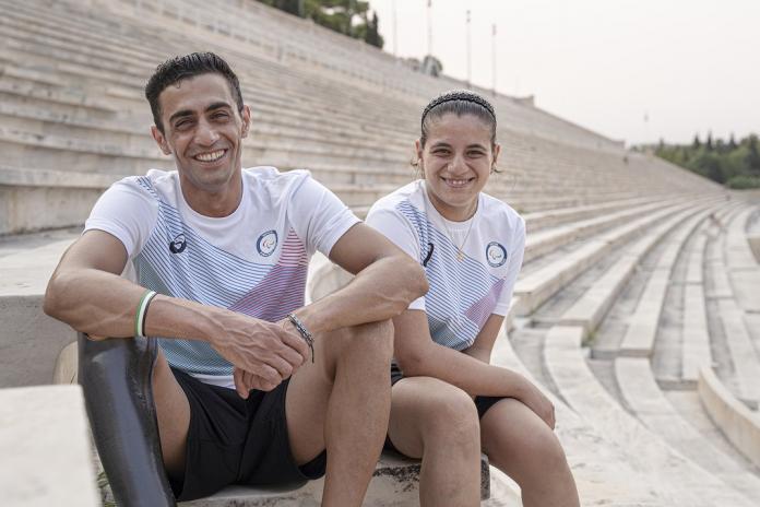 Ibrahim Al Hussein and Alia Issa