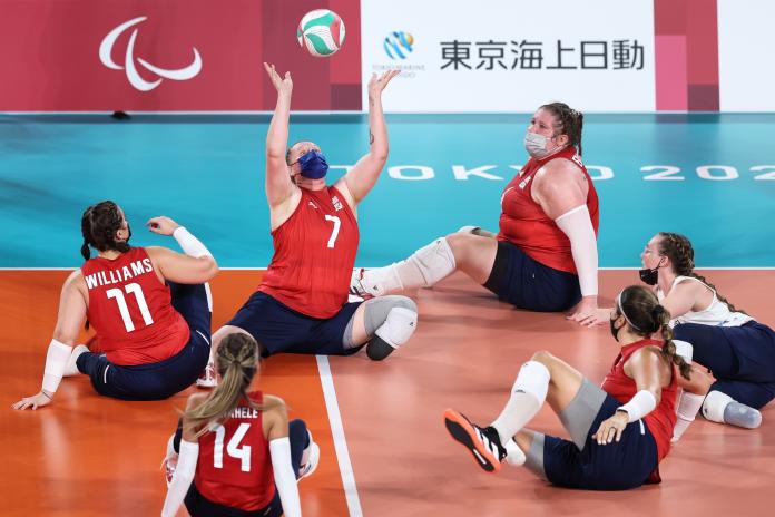 sitting volleyball USA 2