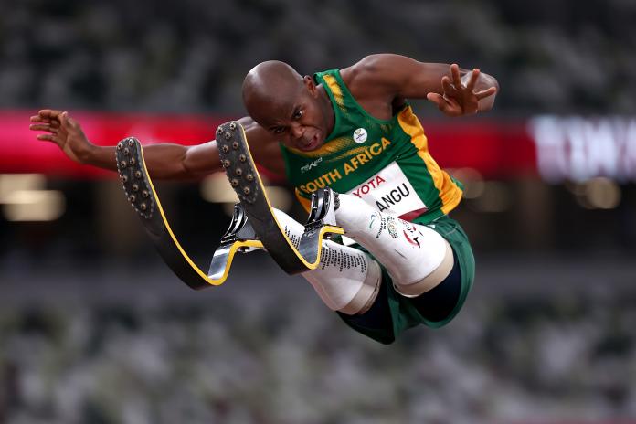 Ntando Mahlangu jumping